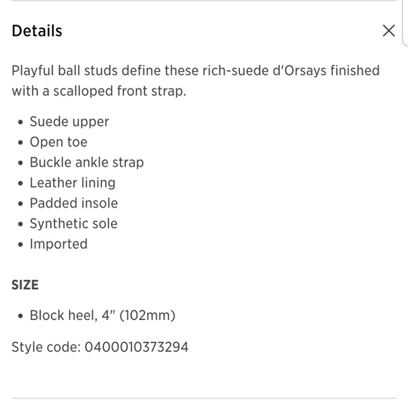 NWOT Sam Edelman Block Heels - Picture 6 of 6